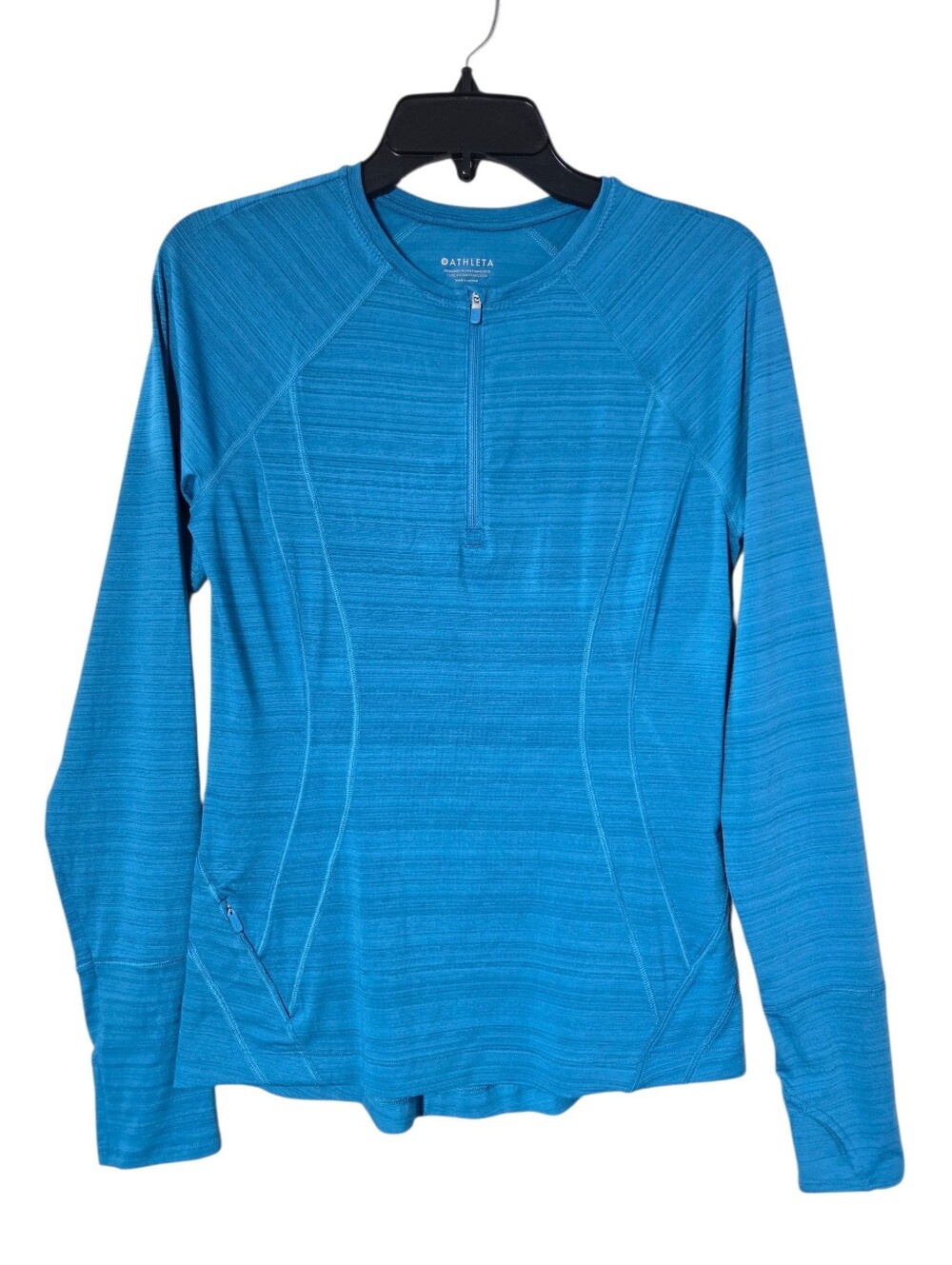 Athleta Pacifica Illume UPF Fitted Long Sleeve Top UPF 50+